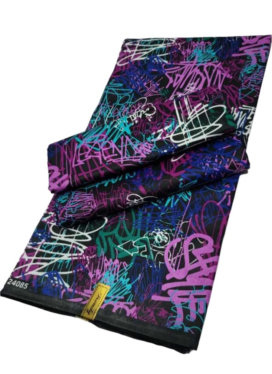 Multicolour Ankara Fabric
