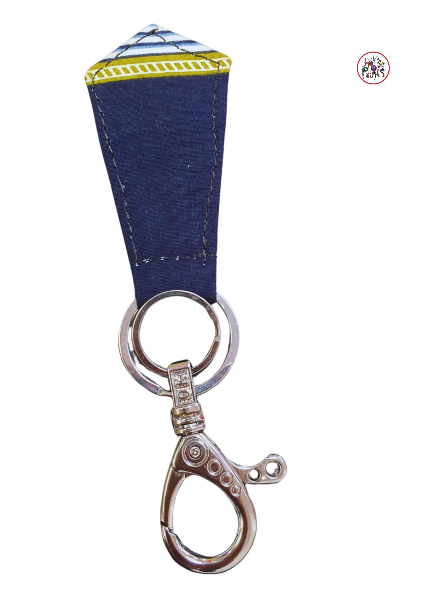 Colourful African Print Key Rings - House of Prints