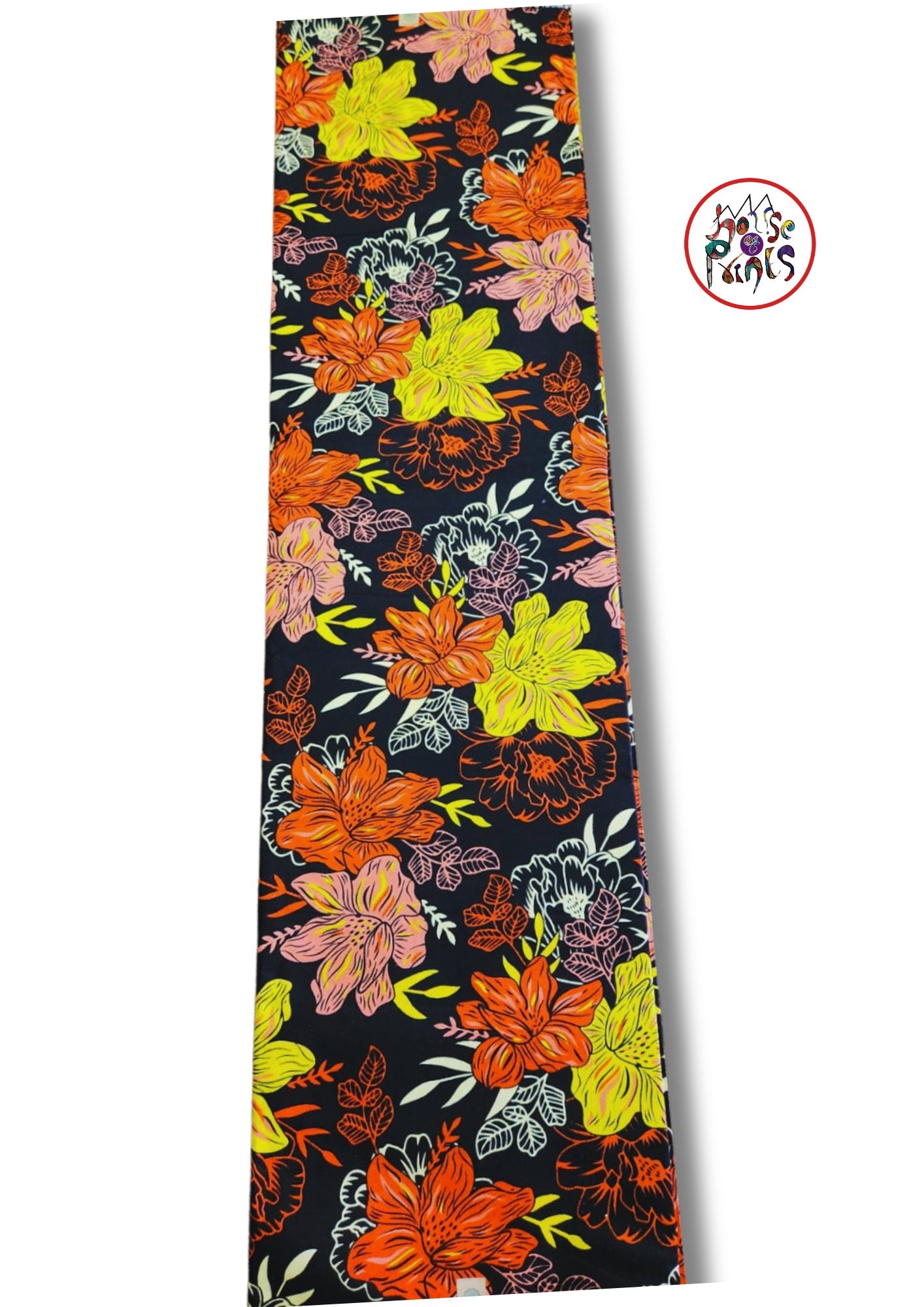 Multicolour Floral Pattern Ankara Fabric - House of Prints
