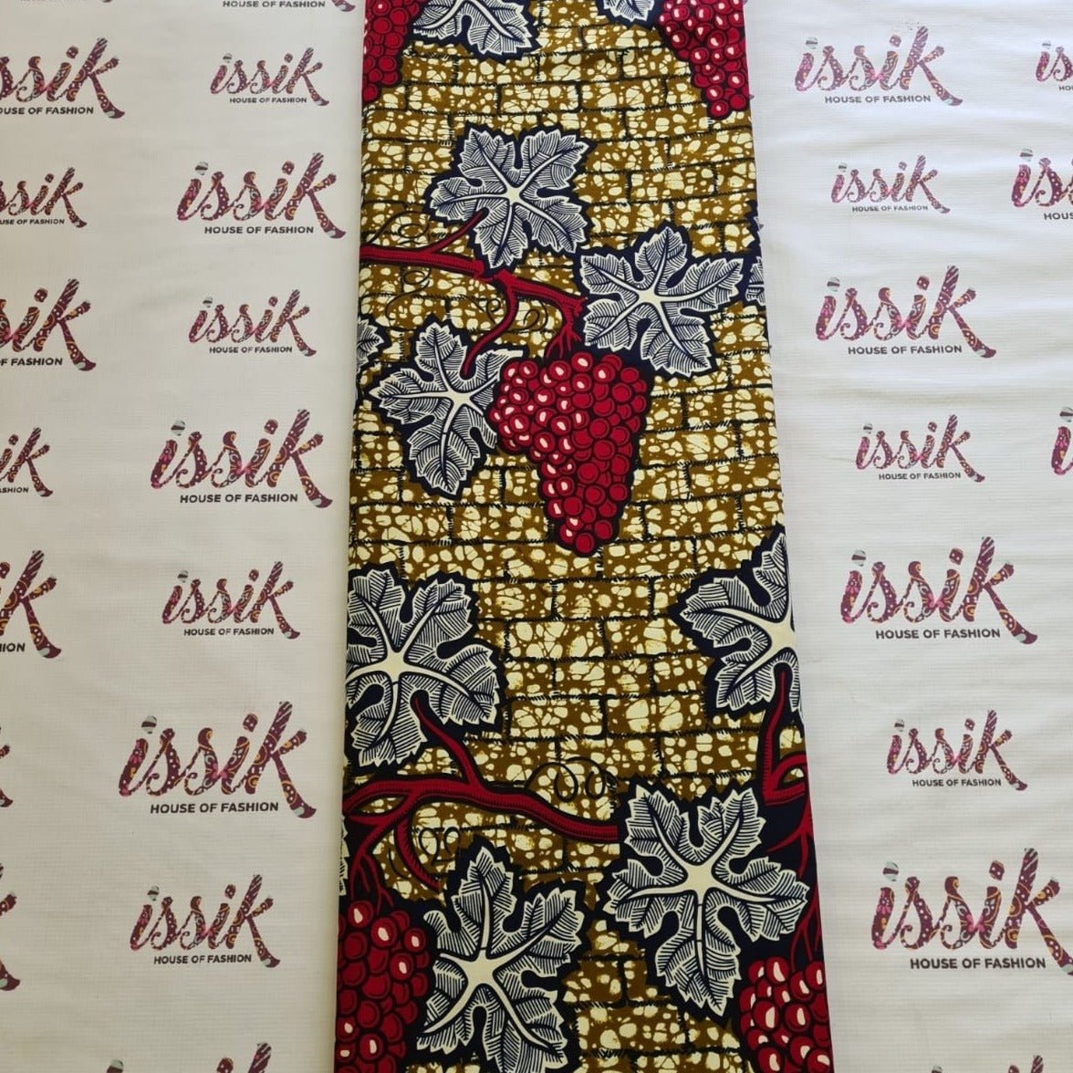 Brown Ankara Fabric - akpy8085 - House of Prints
