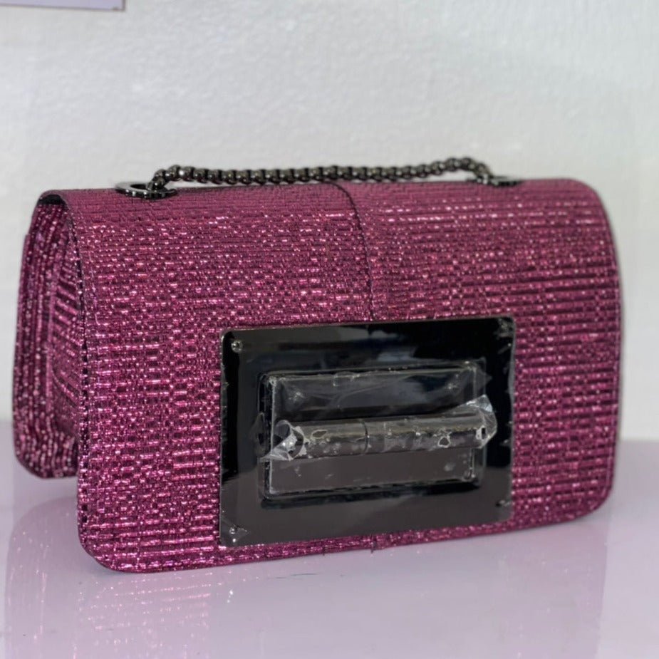 Pink Damask Mini Tote Bag - House of Prints