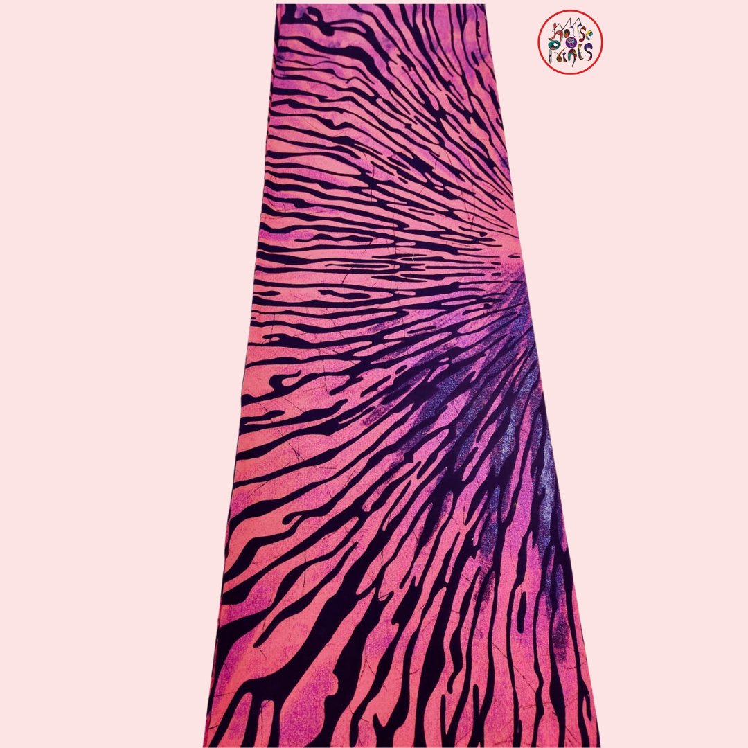 Pink & Purple Ankara Fabric - House of Prints