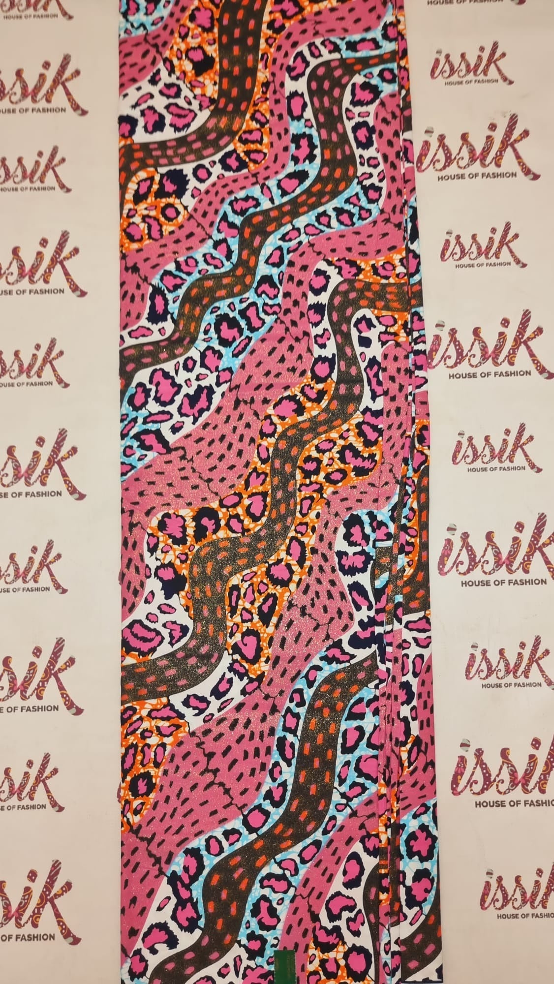 Red Embellished Gold Ankara - akgld033 - House of Prints