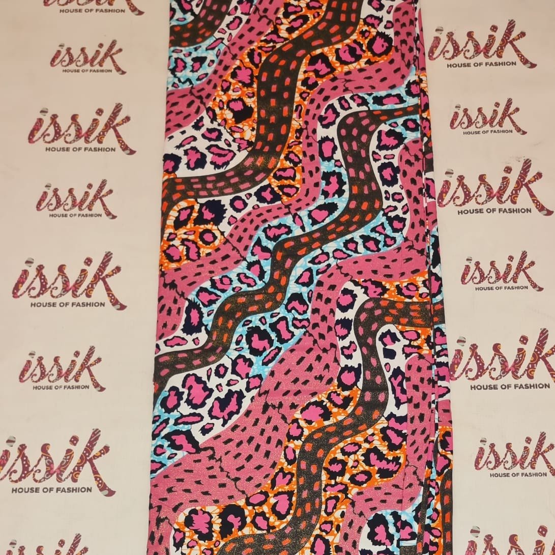 Red Embellished Gold Ankara - akgld033 - House of Prints