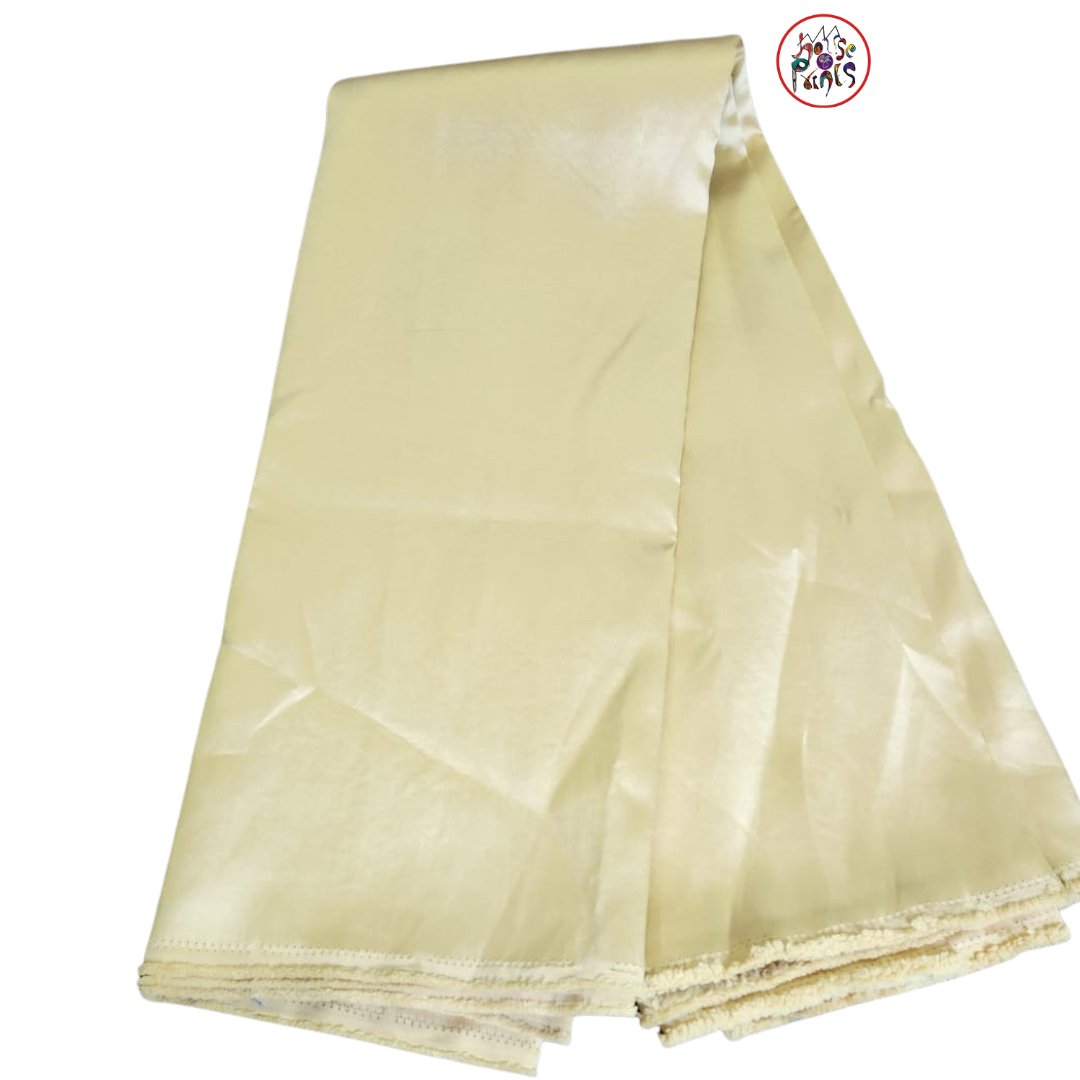 Yellow Gold Mikado fabric - House of Prints
