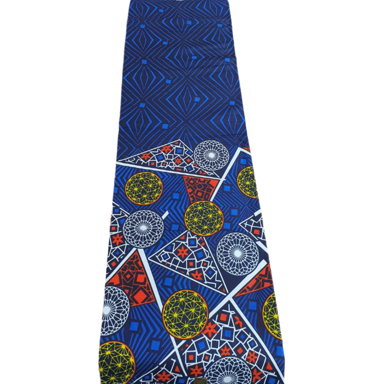 Blue-Multicolour Ankara Fabric