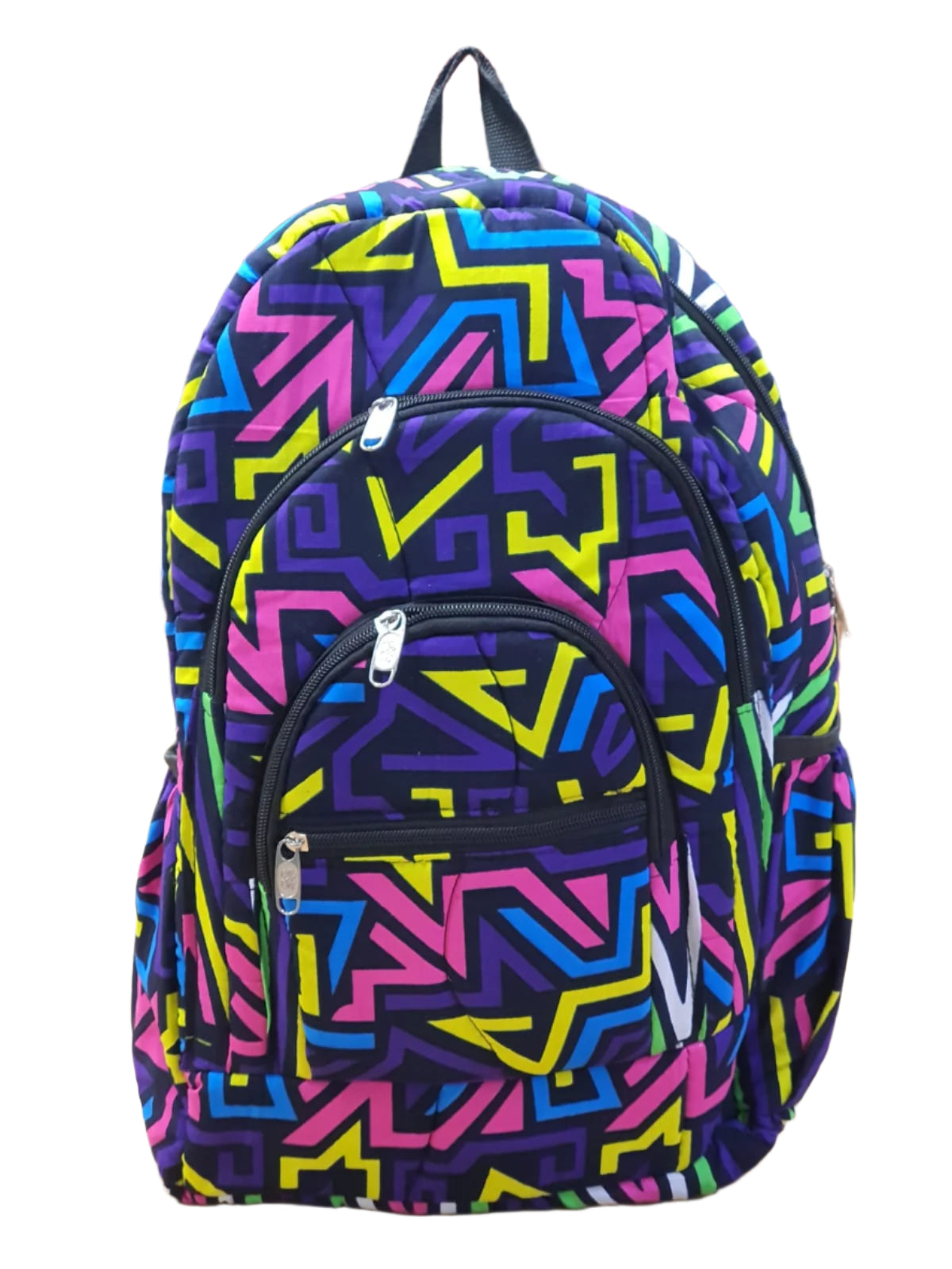 Multicolour Ankara Backpack