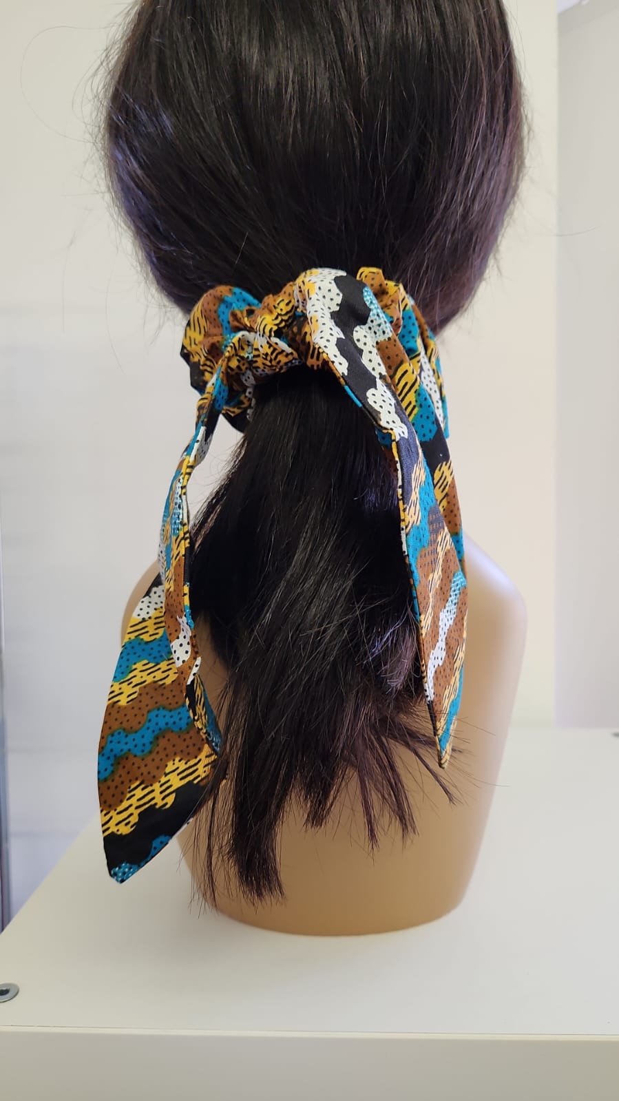 African Print Hair Scrunchy - House of Prints