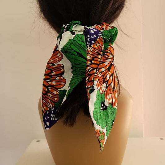 African Print Hair Scrunchy - House of Prints