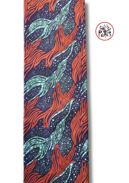Green & Brown Ankara Fabric - House of Prints