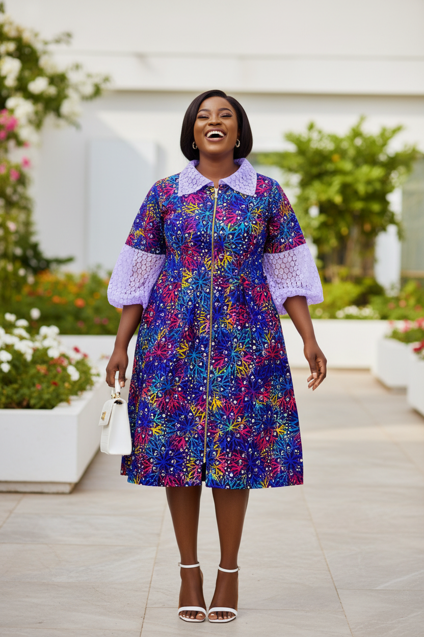 Happy Summer Look – Black Model