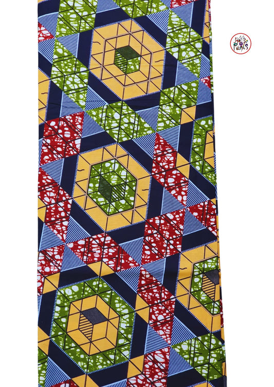 Multicolour Ankara Fabric - House of Prints