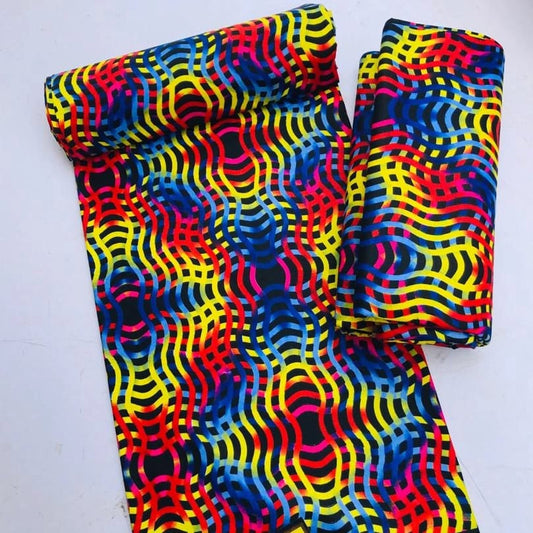 Multicolour Ankara Fabric - House of Prints