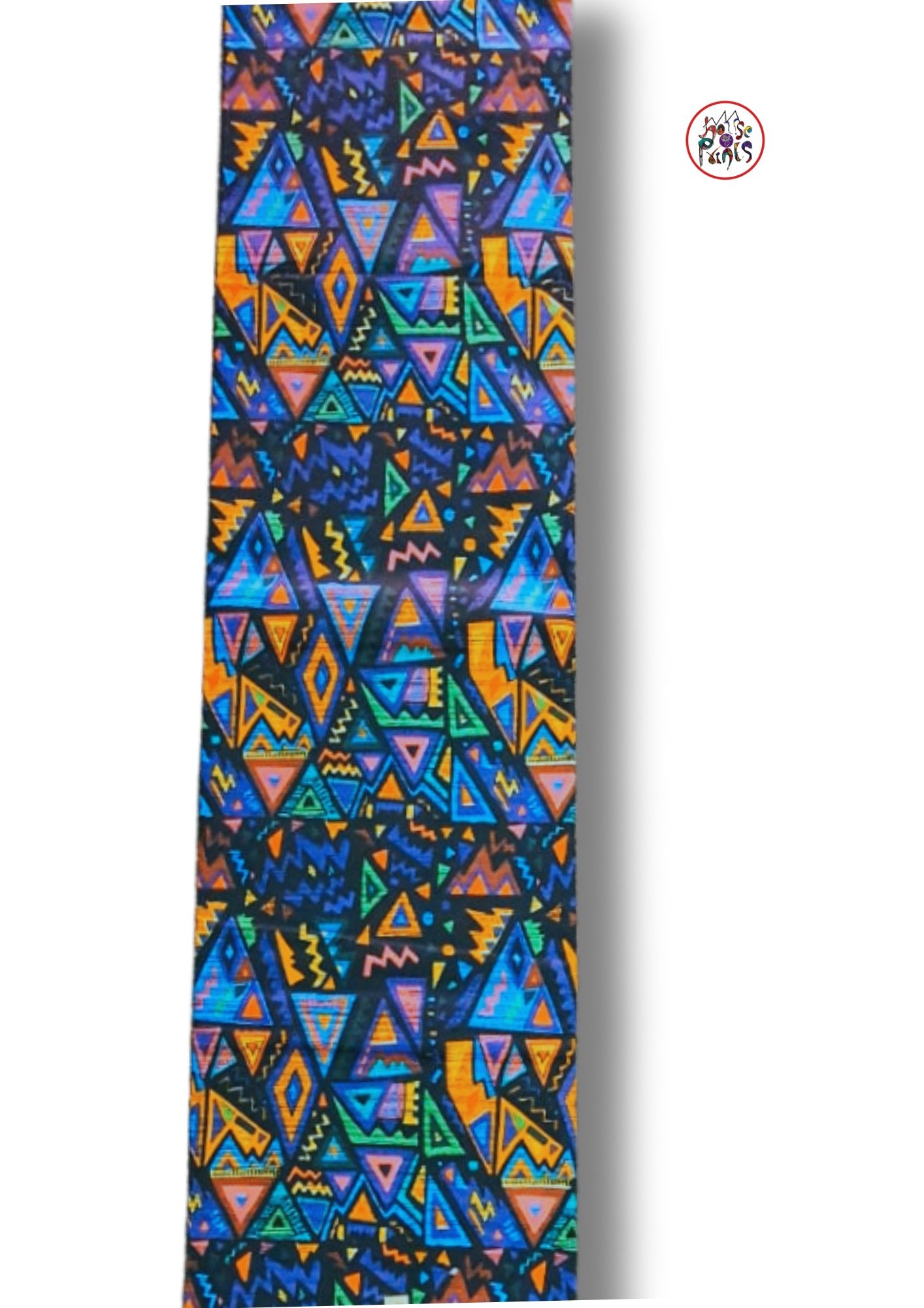 Multicolour Tribal Pattern Ankara Fabric - House of Prints