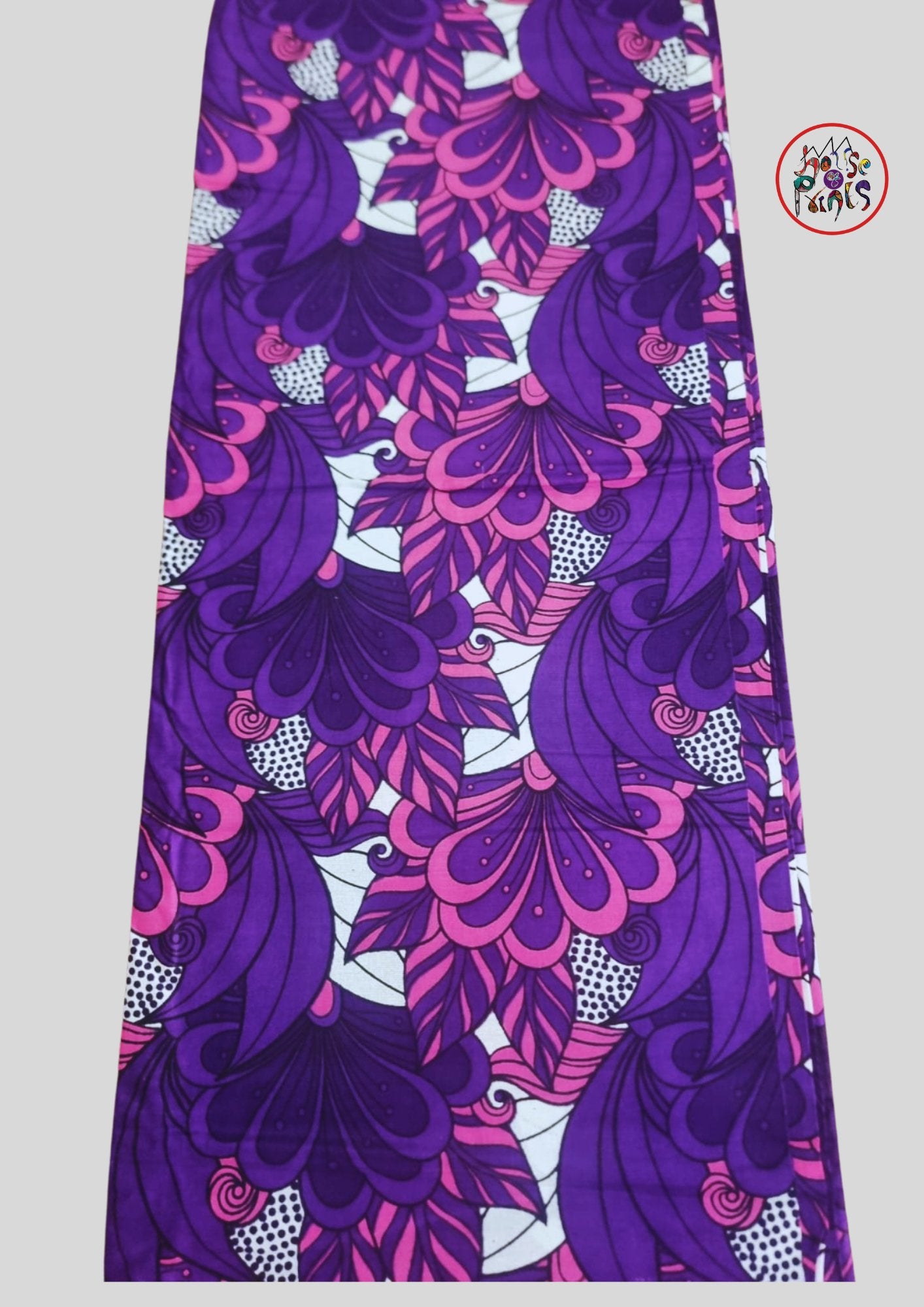 Purple & Pink Ankara Fabric - House of Prints