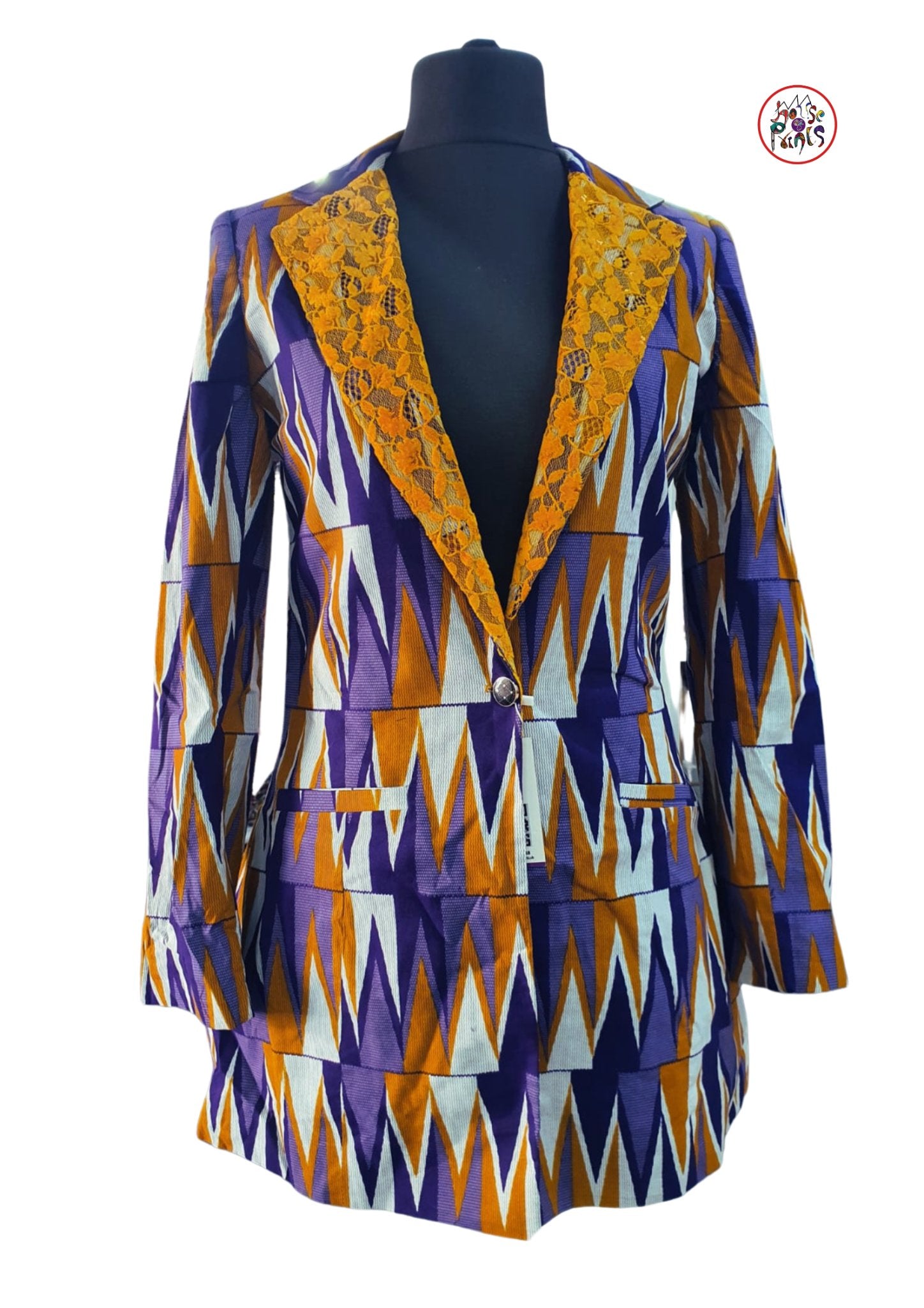 Tribal Print Ladies Blazer - House of Prints