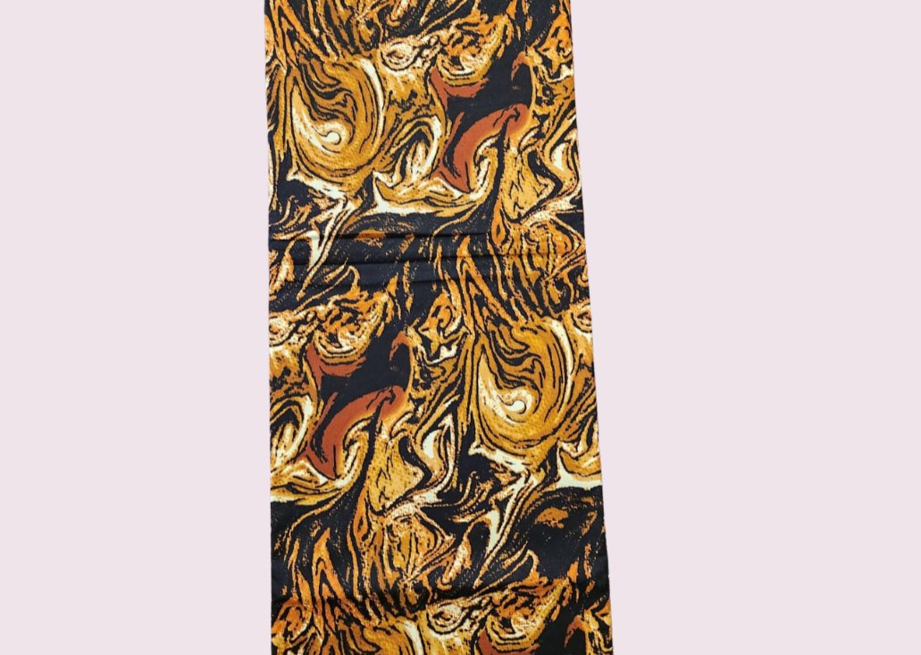 Brown African Print Fabric - House of Prints