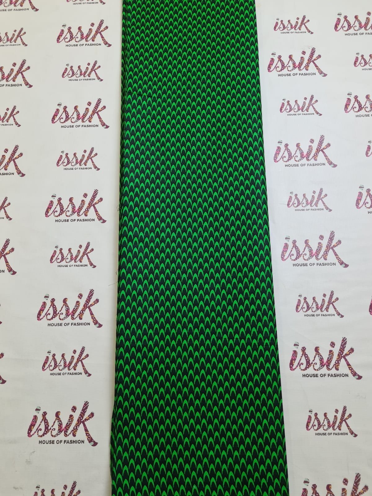 Green and Black Ankara Fabric - ak6101 - House of Prints