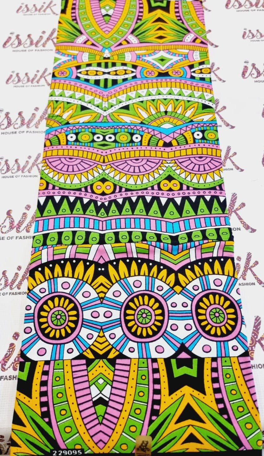 Multicolour Tribal African Print Fabric - House of Prints