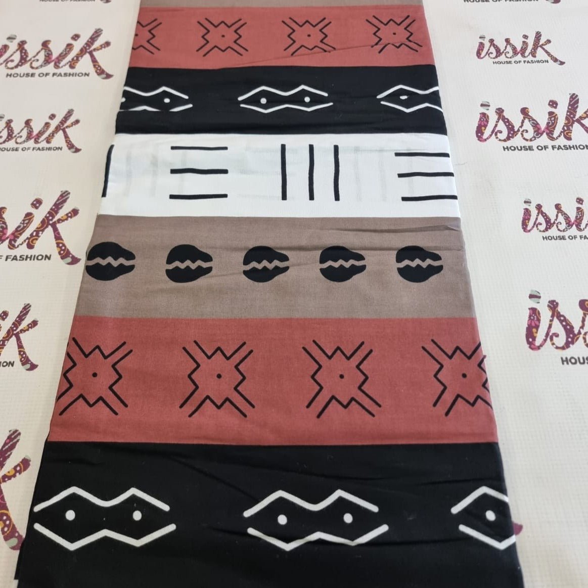 Multicolour Tribal Print Fabric - House of Prints
