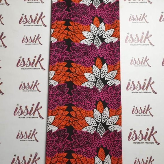 Pink and Orange Ankara - ak9029 - House of Prints