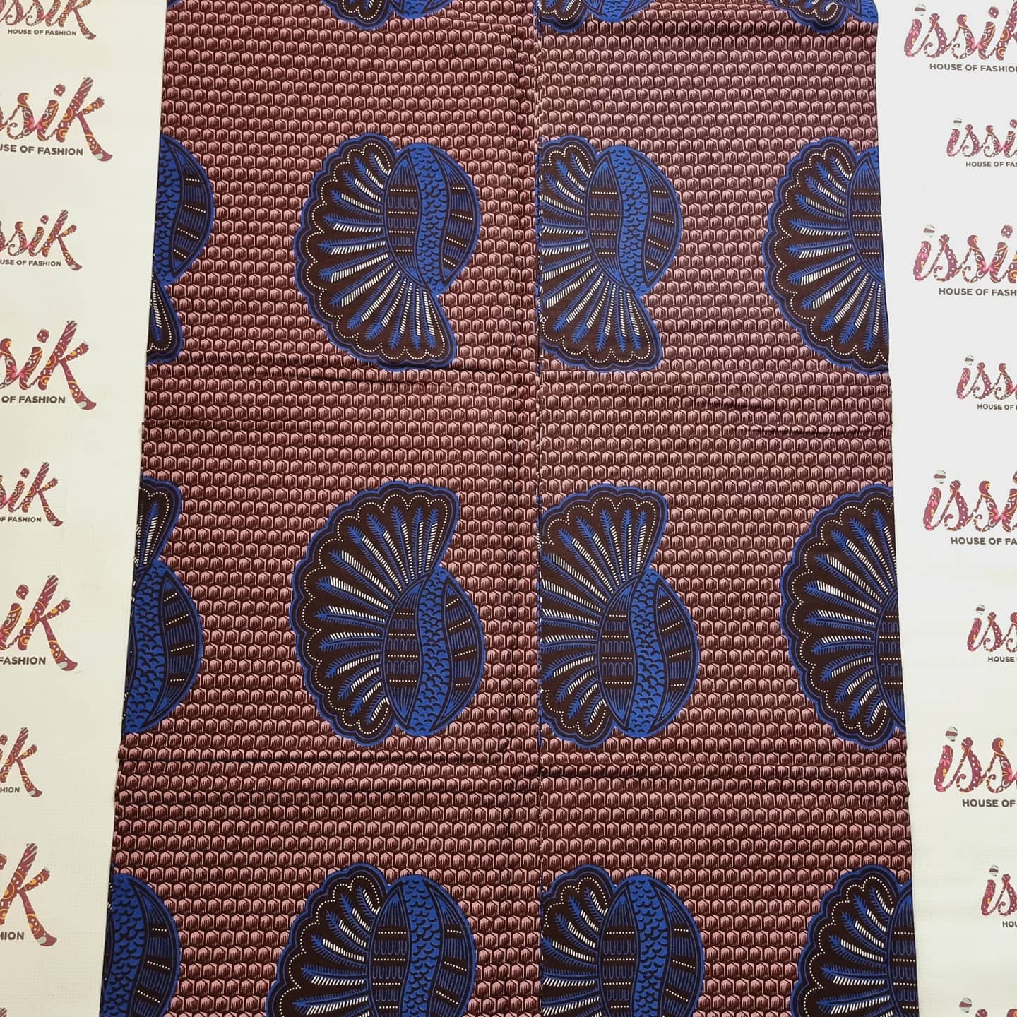 Purple & Blue Ankara Fabric - akpy7073 - House of Prints