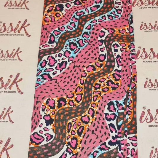 Red Embellished Gold Ankara - akgld033 - House of Prints