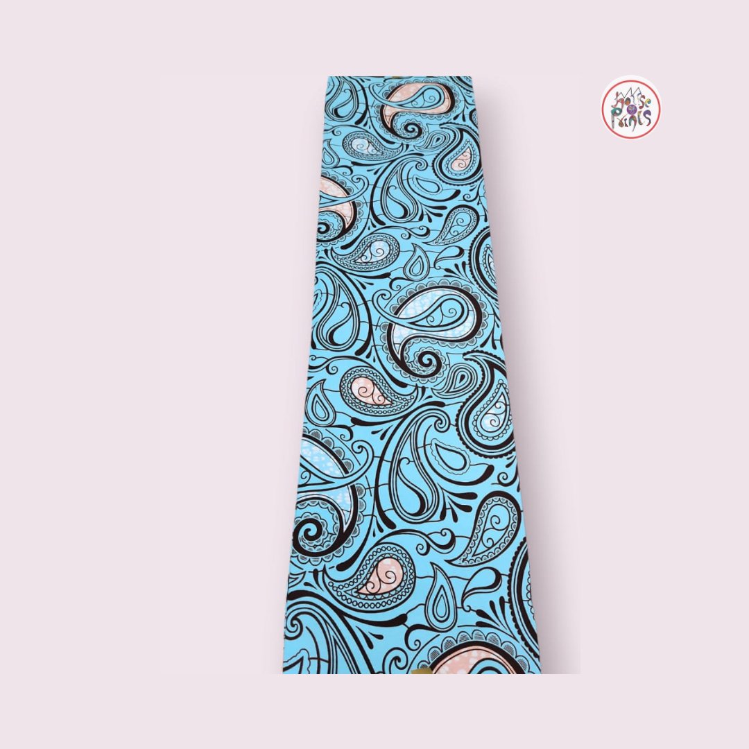Teal Green Ankara Fabric - House of Prints